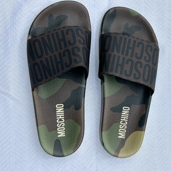 Moschino camouflage slides size 37(fits size 5-6) - Picture 3 of 4